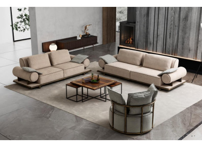 Luxus Sofagarnitur Sofa Garnitur Sofas 4 3 1 Sitzer Stoff 3tlg Couch Set