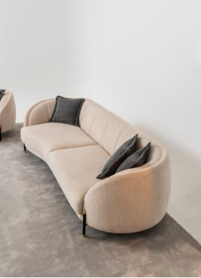 Sofagarnitur 4 3 1 Sitzer Wohnzimmer Komplett Sofas Set Beige Modern Set