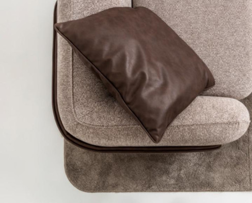 Wohnzimmer Textil Sofa 4 Sitzer Luxus Möbel Sitz Design Couch Lounge neu