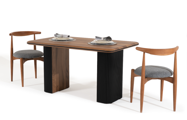 Gruppe Küchenstühle Esszimmerstühle Holzstühle Set 2tlg Stühle Braun