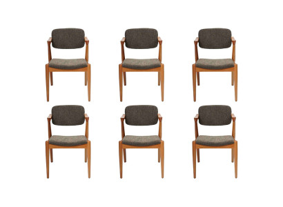 Luxus Esszimmer Möbel Designer 6x Stühle Neu Einrichtung Grau Modern Stühle