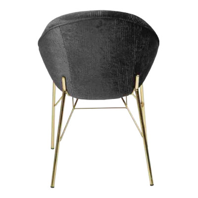 Moderne Design Schwarz 6x Stühle Ohne Armlehne Esszimmer Luxus Möbel