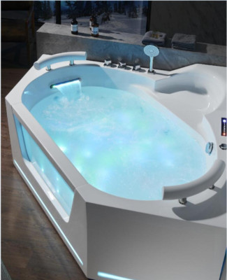 Eckbadewanne Wanne Whirlpool Spa Indoor Badewanne Whirlpool Wannen