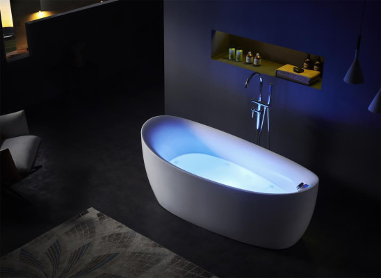 Indoor Whirlpool Badewanne Whirlwanne Home Eckbadewanne Spa Wanne