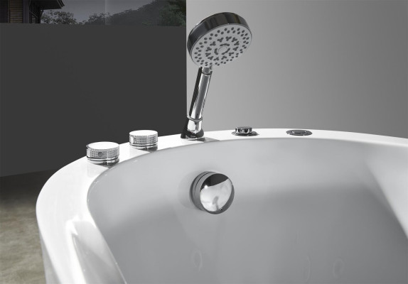 Whirlpool Oval Wanne Home Spa Indoor Badewanne Whirlwanne