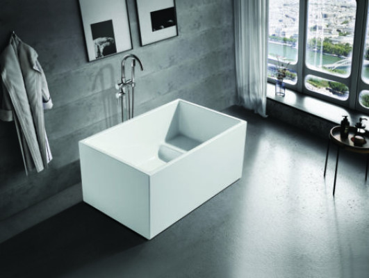 Kleine Badewann 110x75 Wann Bad Acryl Badewanne Wanne Weiß Badewannen