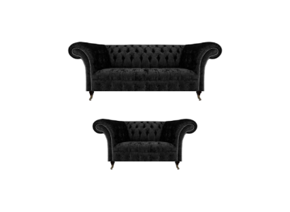 Neu Komplett Sofa Dreisitzer Couch Chesterfield Zweisitzer Sofas Wohnzimmer