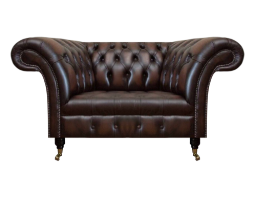Luxus Neu Sitz Wohnzimmer Braun Sessel Einrichtung Polstermöbel Chesterfield