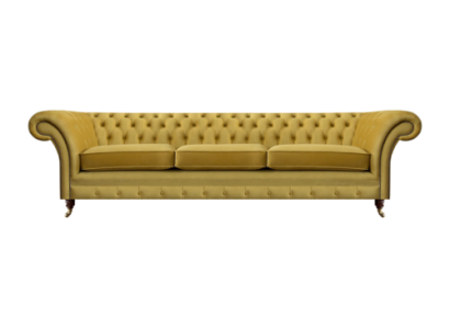 Wohnzimmer Sofa Dreisitzer Couch Einrichtung Neu Chesterfield Sitz Textil