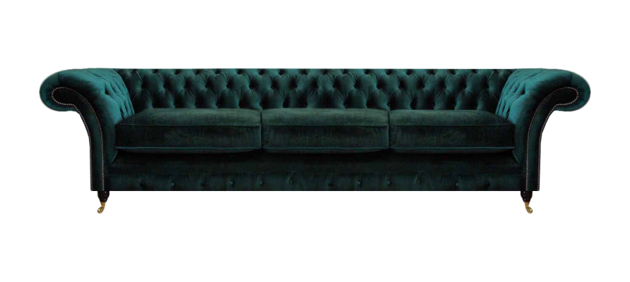 Chesterfield Möbel Wohnzimmer Sofa Couch Dreisitze Einrichtung Polstermöbel