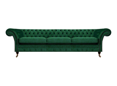 Polstermöbel Luxus Sofa Dreisitze Couch Chesterfield Wohnzimmer Textil