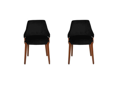 Esszimmer 2x Stühle Modern Holz Möbel Stühle Luxus Design Einrichtung Neu