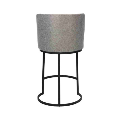 Barhocker 6x Barstuhl stilvoll Barmöbel Sitzhocker Design Stahlfüße neu