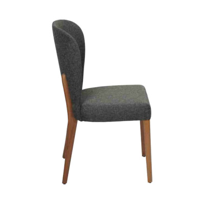 Moderne Holz 2x Stühle Luxus Polster Design Stuhl Lehnstuhl Neu Sessel Polster