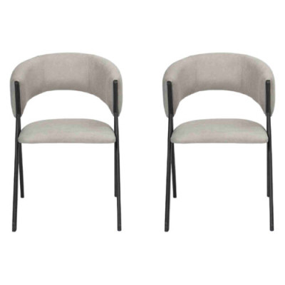 Esszimmer Luxus Designer Stil Modern 2x Stühle Polstersitz Einrichtung Neu