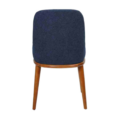 Stilvolle Blaue Esszimmer Stühle Designer Einrichttung Stuhl-Set Möbel