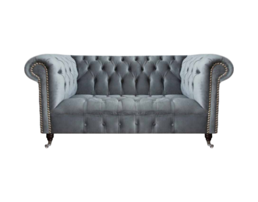 Sofa Zweisitzer Luxus Möbel Wohnzimmer Couch Einrichtung Chesterfield Sitz