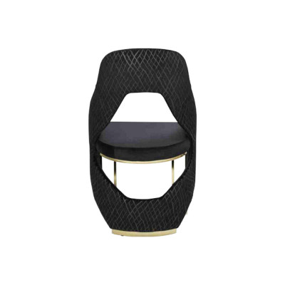 Stilvoll schwarz 6x Stühle Esszimmerstuhl Küchenstuhl Stuhl Luxus Neuheit Stuhl