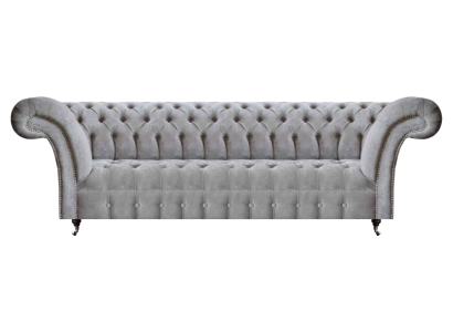 Viersitzer Sofa Couch Designer Modern Wohnzimmer Polstermöbel Chesterfield