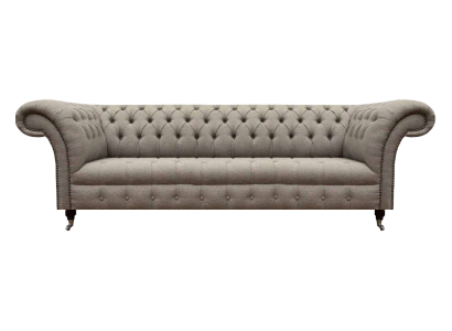 Chesterfield Viersitzer Sofa Couch Wohnzimmer Polstersofa Neu Textil Möbel