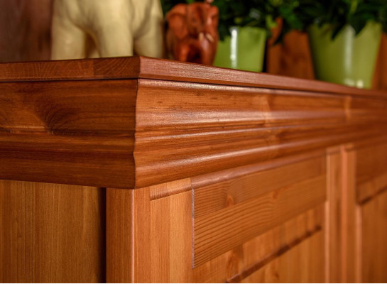 Kleiderschrank Landhaus Stil Möbel Schrank Holz Schlafzimmer Schränke Braun Neu