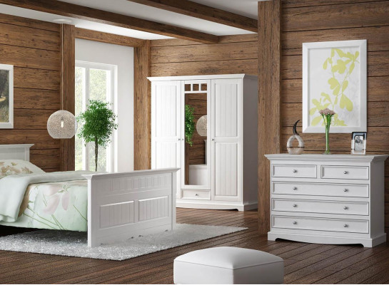 Schränke Garderoben Einrichtung Schlafzimmer Kleider Schrank Holz Massiv Holz