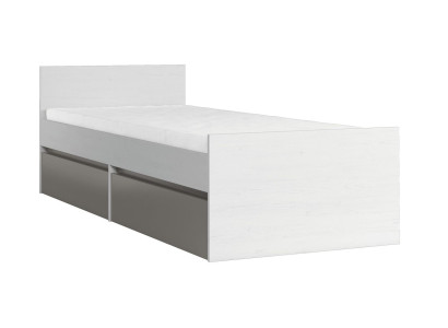 Jugendbett Kinderbett Kids Design Modern Kinderzimmer Bett 90 cm Bettkasten Neu