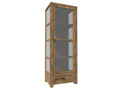 Schrank Esszimmerschrank Glas Schrank Möbel Regal Vitrine Vitrinen Holz Landhaus