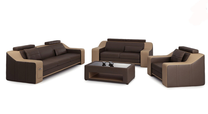 Sofa Sofagarnitur 3+2 Sitzer Set Design Polster Couch Modern Garnitur