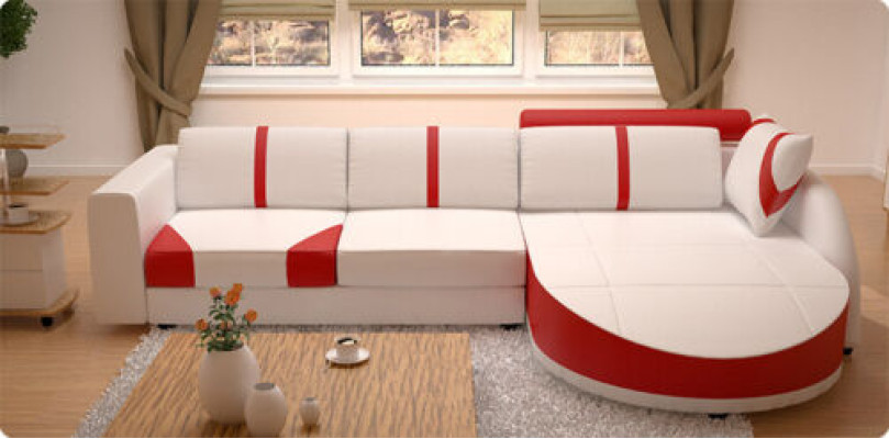 Eckcouch Eckgarnitur L Form Sofa Ecksofa Dekorative Garnitur Polster Couch