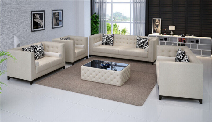 Ledersofa Couch Sofagarnituren Sitzer Garnitur Design Modern Sofa