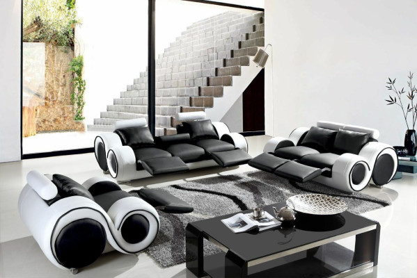 Moderne Sofagarnitur 3+2+1 Sitzer Set Design Sofas Polster Couchen Textil