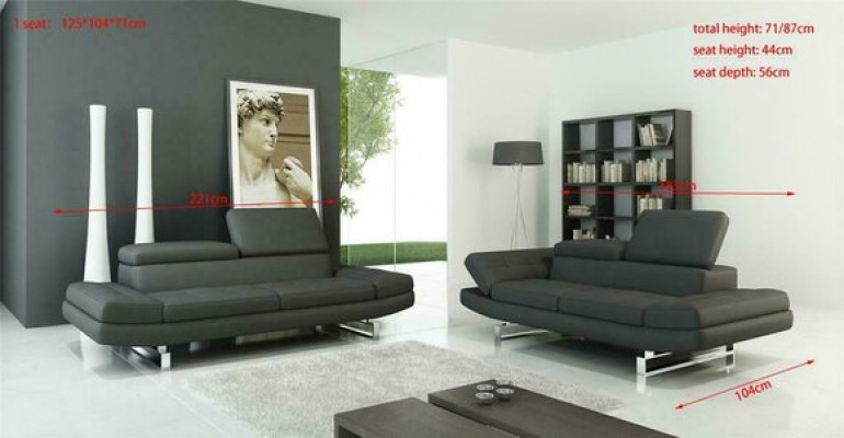 Komplett Set Sofagarnitur 3+1+1 Sitzer Designer Wohnlandschaft 3tlg xlmoebel