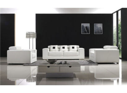 Design Couchen Sofas 311 Sitzer Sofagarnitur Set Leder Sofa Garnituren