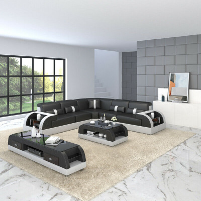 Designer Sofa Couch Polster Wohnlandschaft Ecksofa Ecksofa L Form
