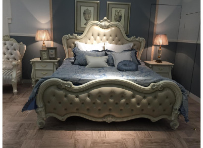 Design Bett Doppel Luxus Schlaf Zimmer Betten Leder Hotel 180x200cm