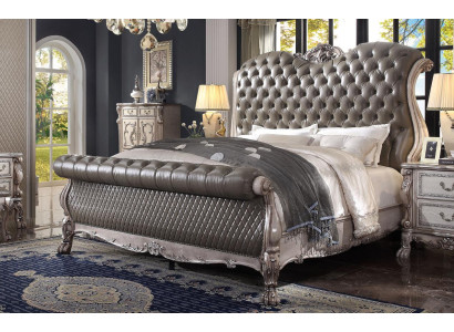 Bett Doppel Betten Hotel 180x200 Italienische möbel Luxus Barock