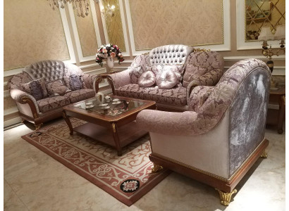 Sofagarnitur 321 Sitzer Set Design Sofa Polster Couchen Couch Neu 3 tlg.