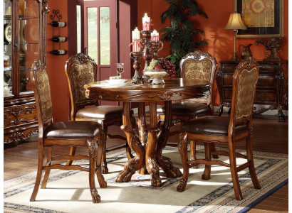 Polsterstuhl Luxus Sessel Stuhl Stühle Deko Wohnzimmer Esszimmer Lehnstuhl