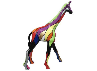 Design Statue Bunte Skulptur Abstrakte Figuren Statuen Handbemalt Dekoration