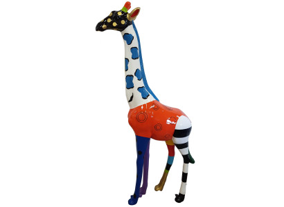 Design Figur Statue Moderne Figuren Statuen Dekoration Deko Giraffe Garten Neu