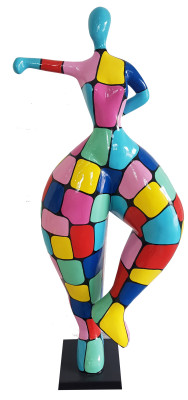 Design Wohn Deko Statuen Skulpturen Figuren Abstrakte Women Figur Dekoration