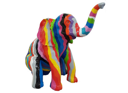 Designer Figur Statue Moderne Figuren Dekoration Elefant Deko Garten Skulpturen