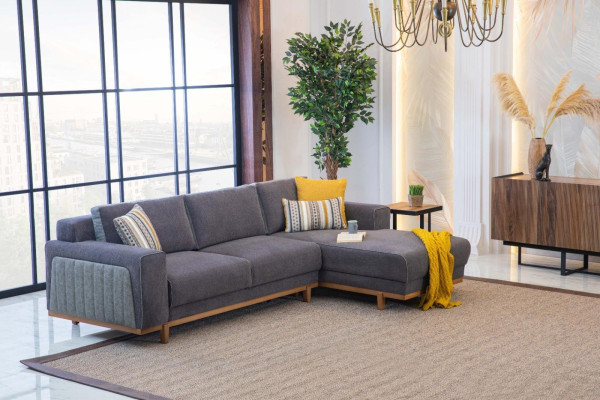 Luxus Ecksofa L-Form für Wonzimmer Modernen Designen Neu und Hochwertig Möbel
