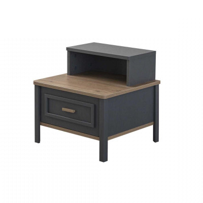 Kindermöbel Garnitur Kinderzimmer Bett Kinderbett Grau Holz Set 5tlg