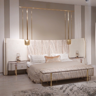 Bett 2x Nachttische Schlafzimmer Komplett Luxus Einrichtung Neu Möbel