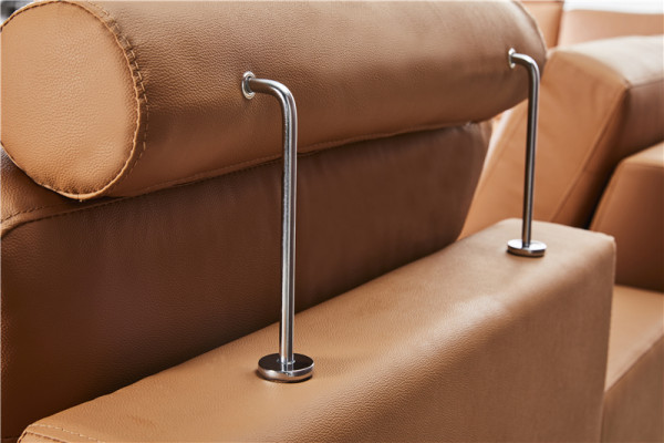 Couch Ecksofa Leder Wohnlandschaft Garnitur Design Modern Sof L-Form Couchtisch