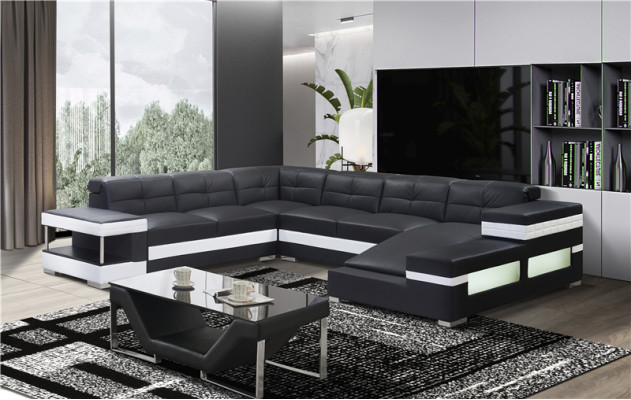 Couchen Sofa Wohnlandschaft U Form Ecksofa Couch Garnitur Polster Big xxl Sofas