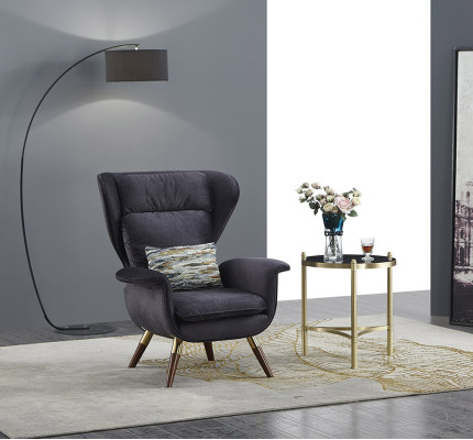 Sessel Design Couch Sofa Sitzer Luxus Ohren Sitz Relax Leder Lounge Club Polster