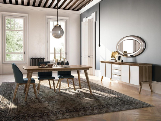 Esszimmer Komplett 5tlg Esstisch Design 4x Stühle Essgruppe Luxus Möbel